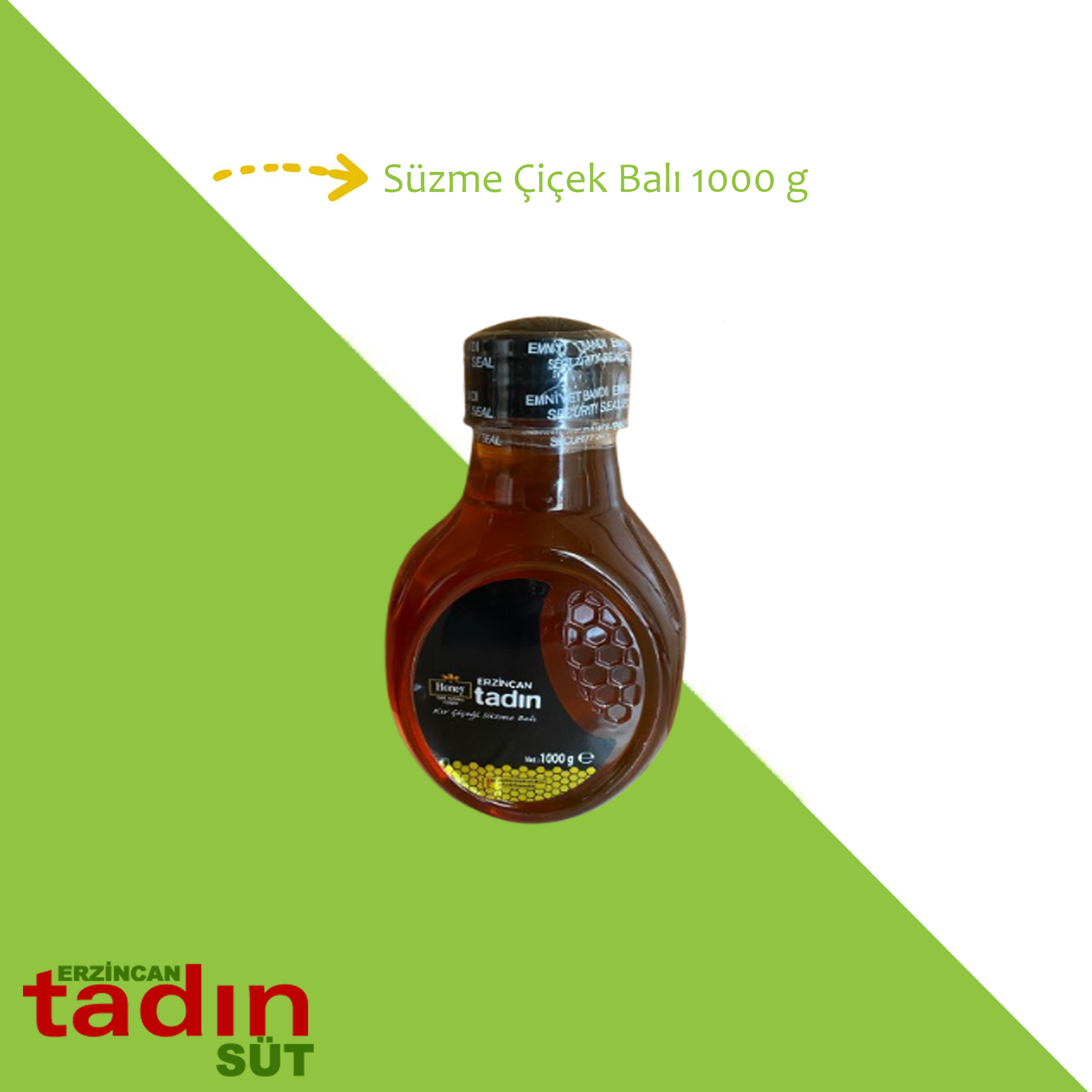 Süzme Çiçek Balı 1000gr